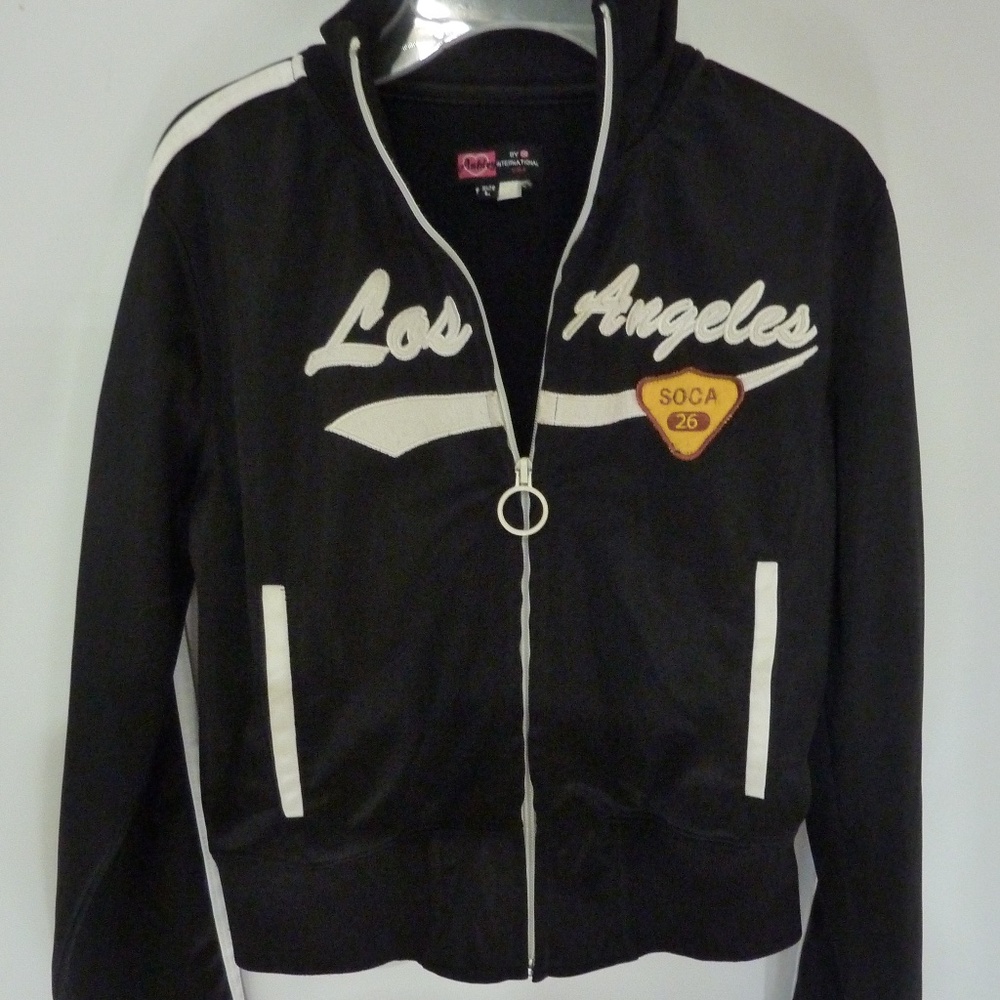 VINTAGE ASHLEY 26 INTERNATIONAL LOS ANGELES JACKET YOUNG WOMEN SIZE L